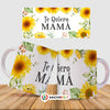 Taza Día de las Madres Diseño Floral - Regalo Perfecto para Mamá