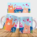 Taza Regalo Día de las Madres - Oso Adorable