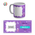 Te queremos mucho Abuela – Taza Personalizada